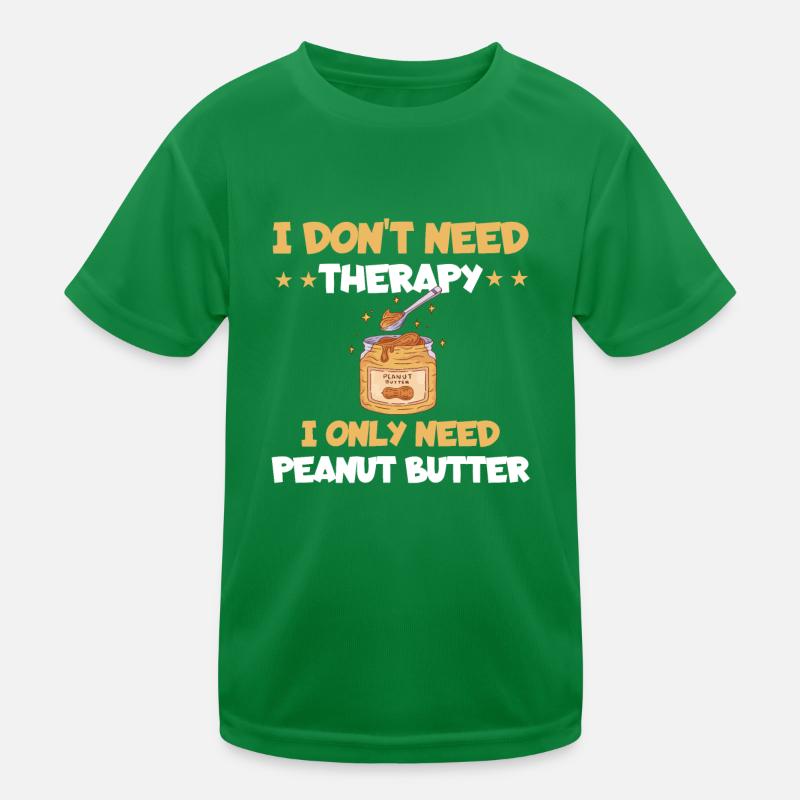 Peanut butter Kids Functional T-Shirt