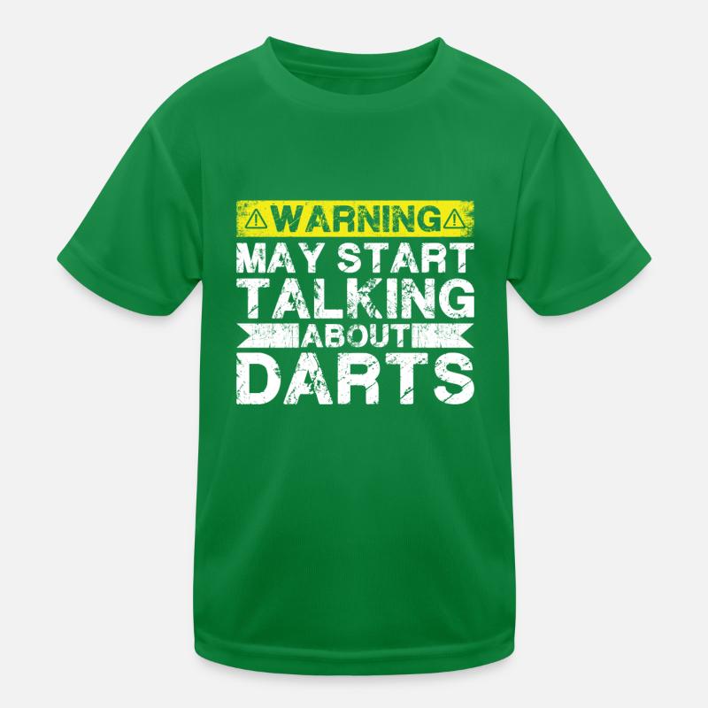 Talk about Dart Kids Functional T-Shirt