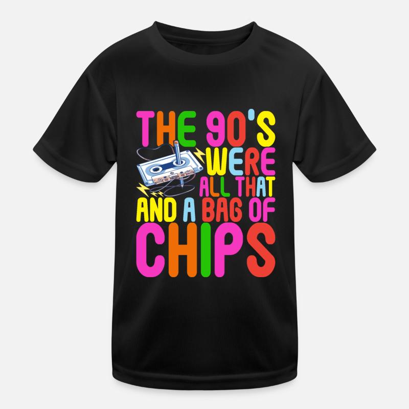 90s 90s 90s Party Kids Functional T-Shirt
