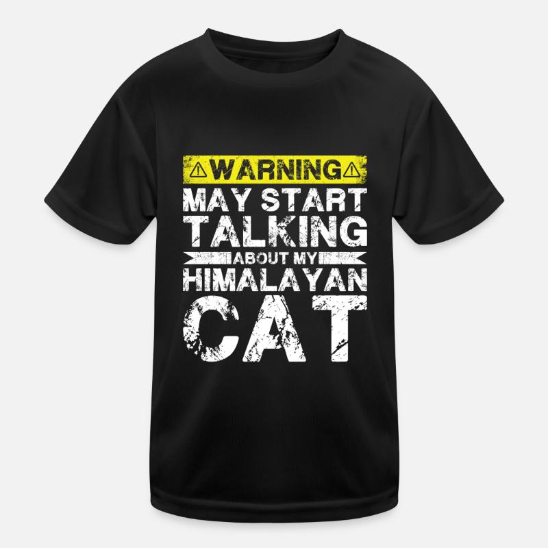 Speaking of Himalayan cats Kids Functional T-Shirt
