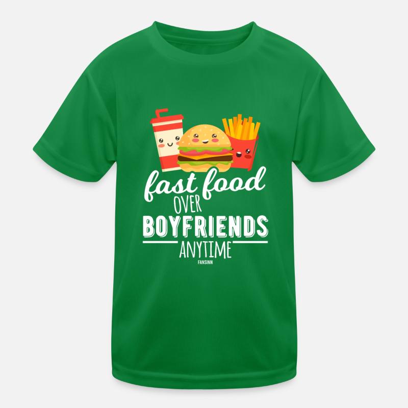 Restauration rapide pour les filles T-shirt sport Enfant