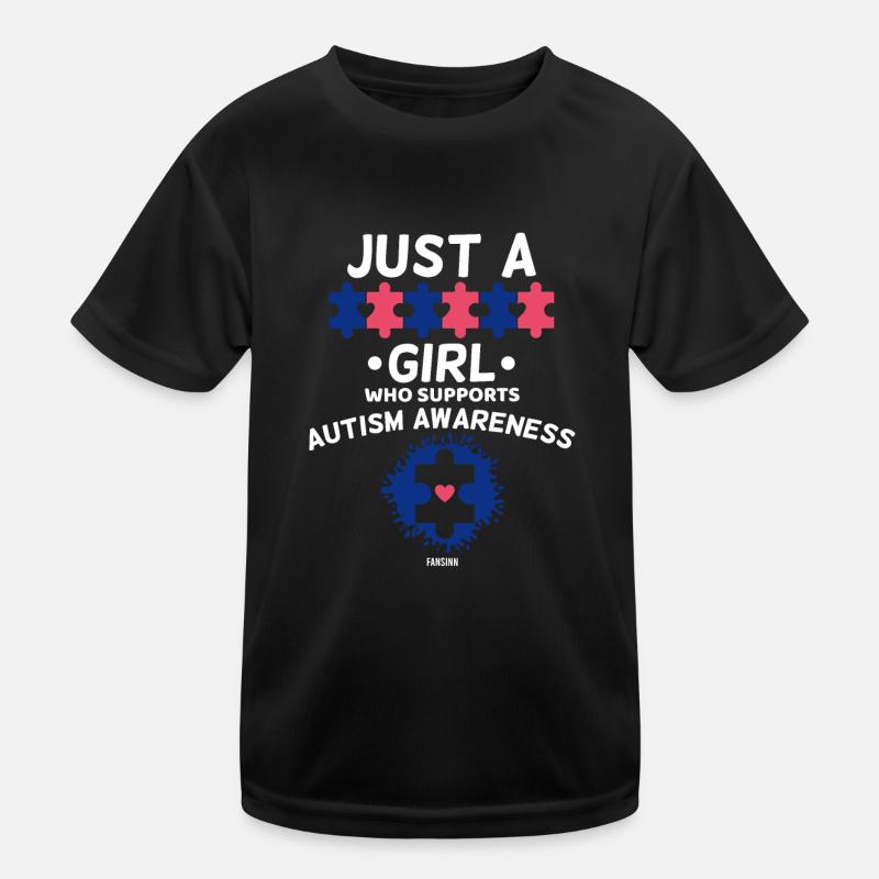 Autismus Mädchen Asperger Syndrom Kinder Funktions-T-Shirt