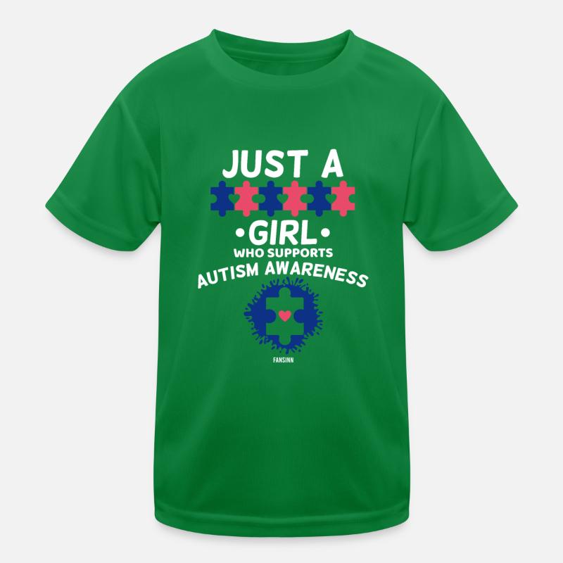 Autismus Mädchen Asperger Syndrom Kinder Funktions-T-Shirt