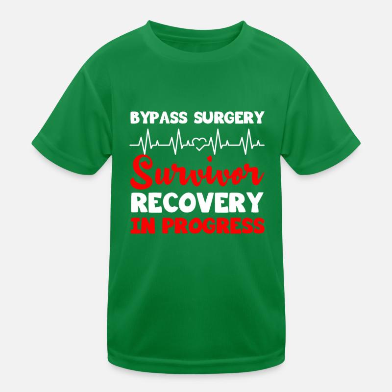 Open Heart Surgery Gift Kids Functional T-Shirt