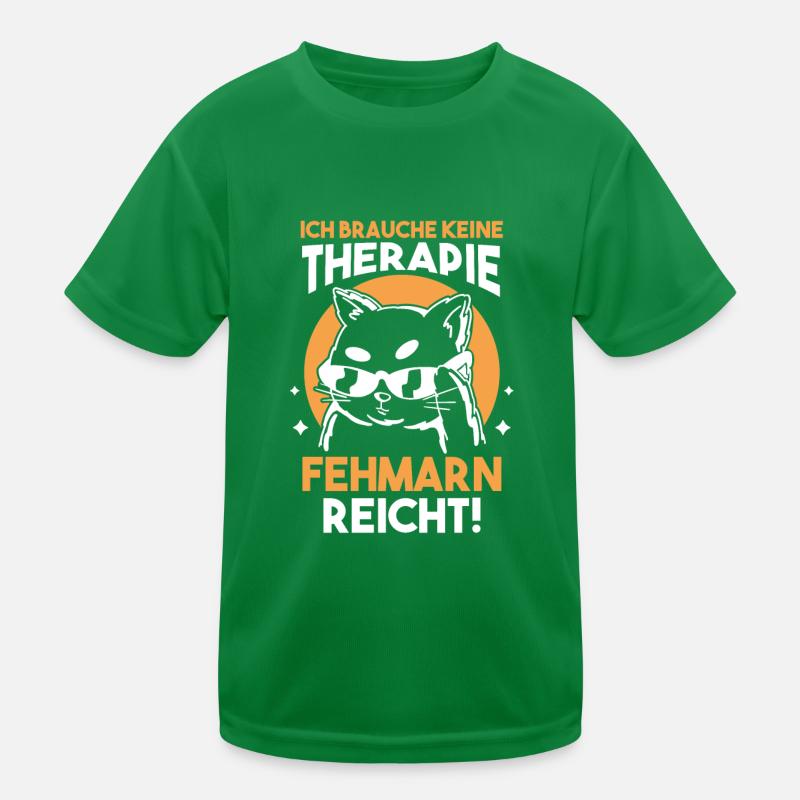 Ostsee Fehmarn Kinder Funktions-T-Shirt