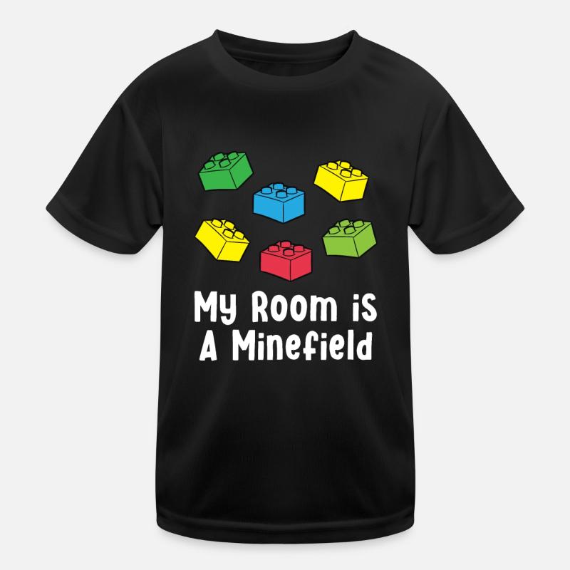 Clamping Bricks Blocks Building Blocks Kita Gift Kids Functional T-Shirt