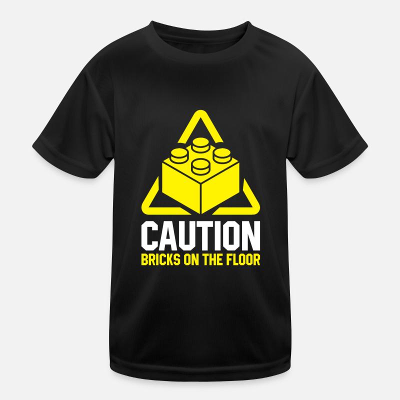 Pierres de serrage Blocs de construction Blocs de construction Kita Cadeau T-shirt sport Enfant