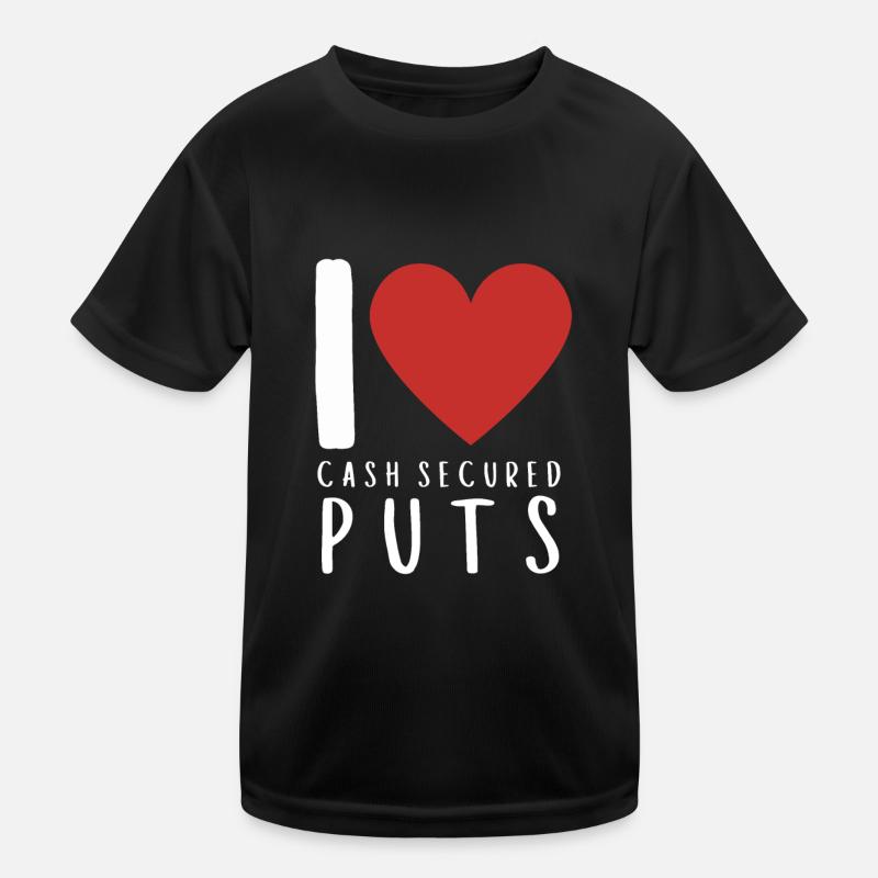 Options Trading Cash Secured Puts Future Forex Kinder Funktions-T-Shirt