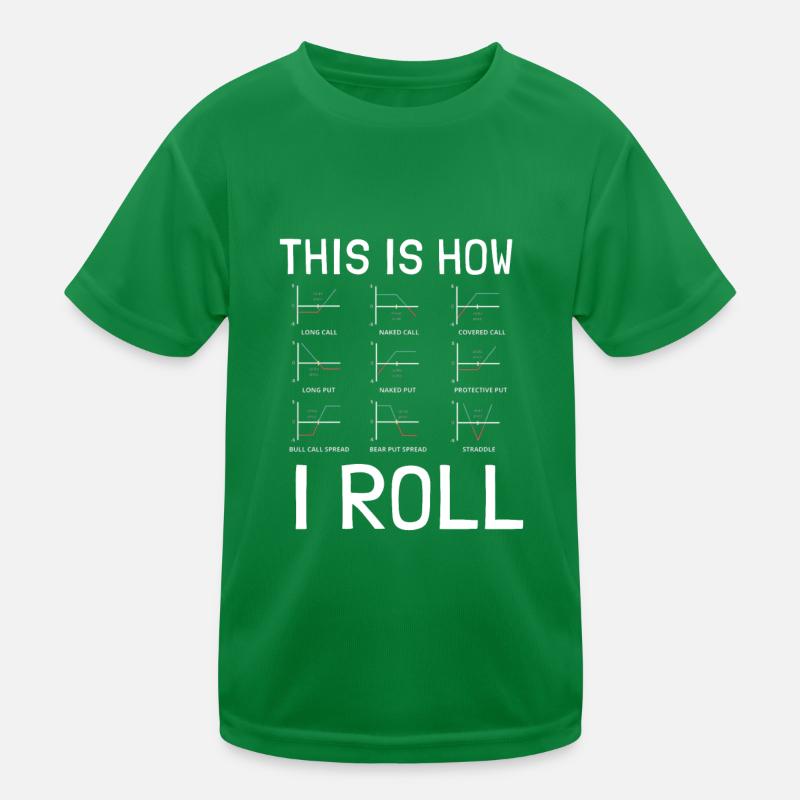 Options Trading Cash Secured Puts Future Forex Kinder Funktions-T-Shirt