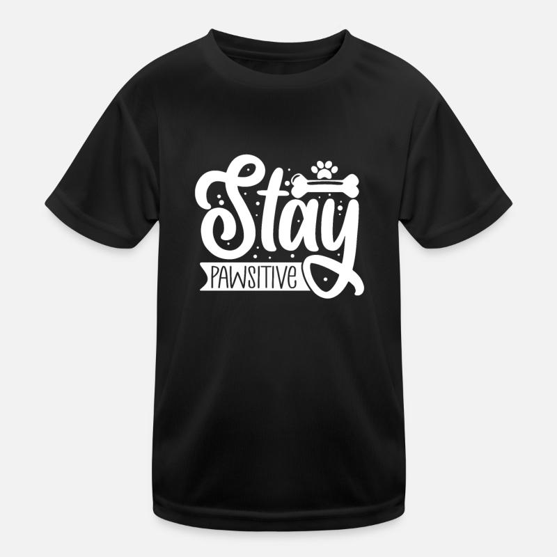 Stay paw friendly Kids Functional T-Shirt