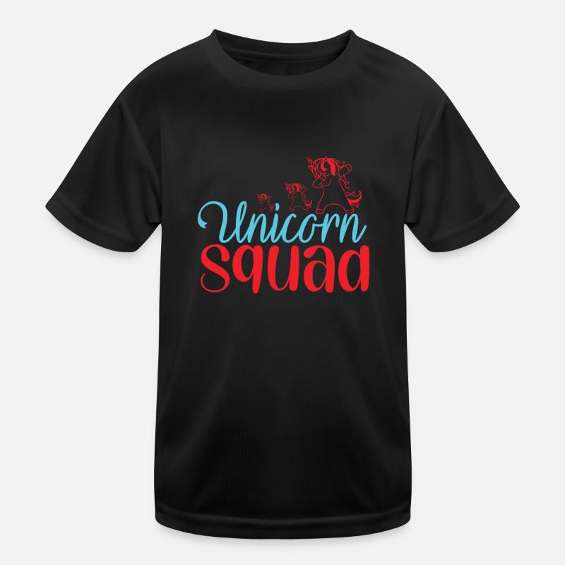 Einhorn Squad Unicorn Kids Functional T-Shirt
