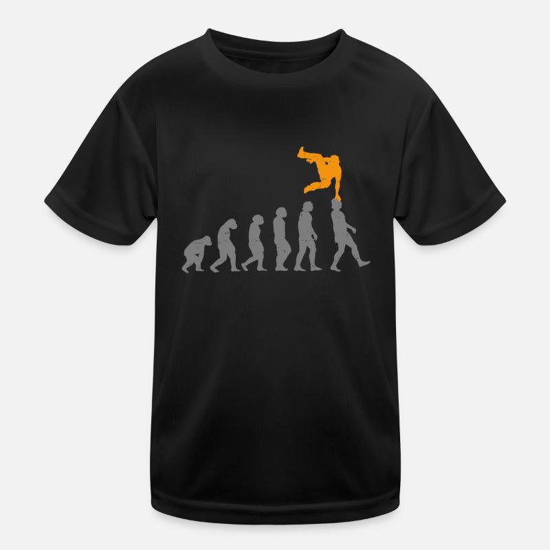 Parkour Free Running Traceur Kids Functional T-Shirt