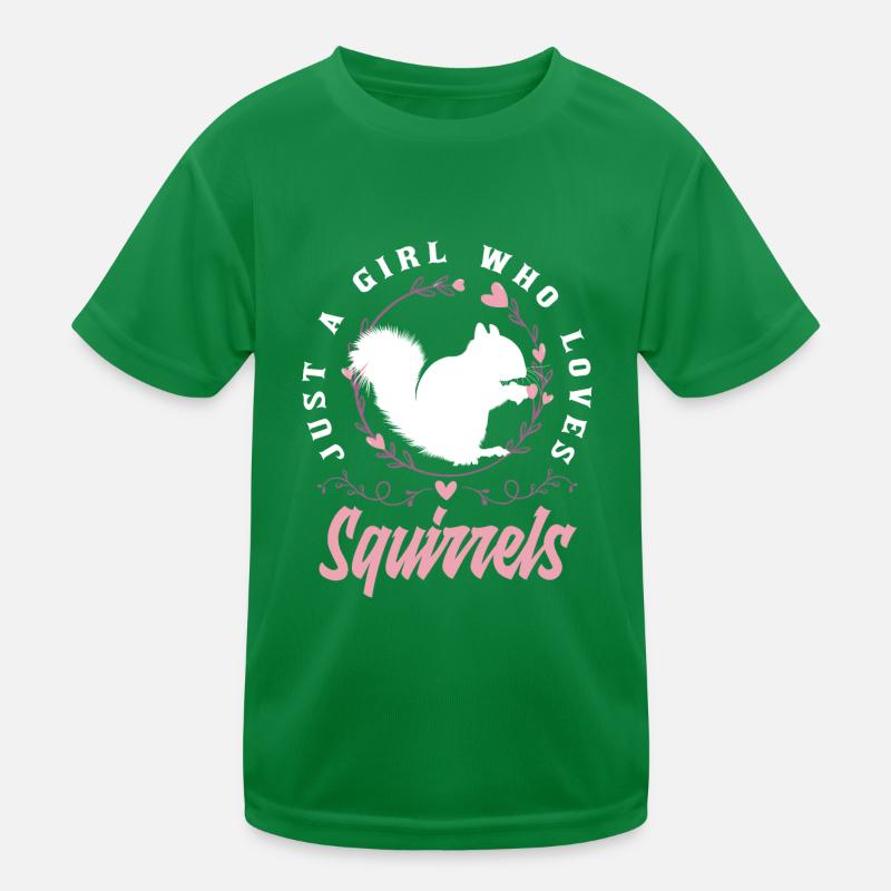 Squirrel Kids Functional T-Shirt