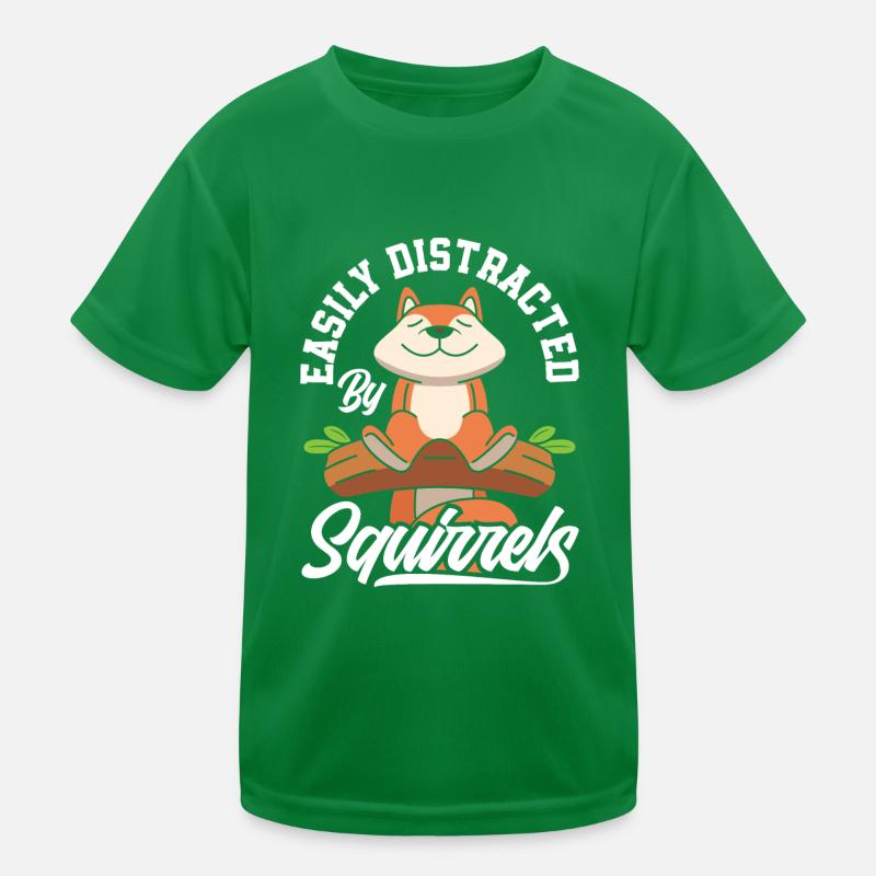 Écureuil T-shirt sport Enfant