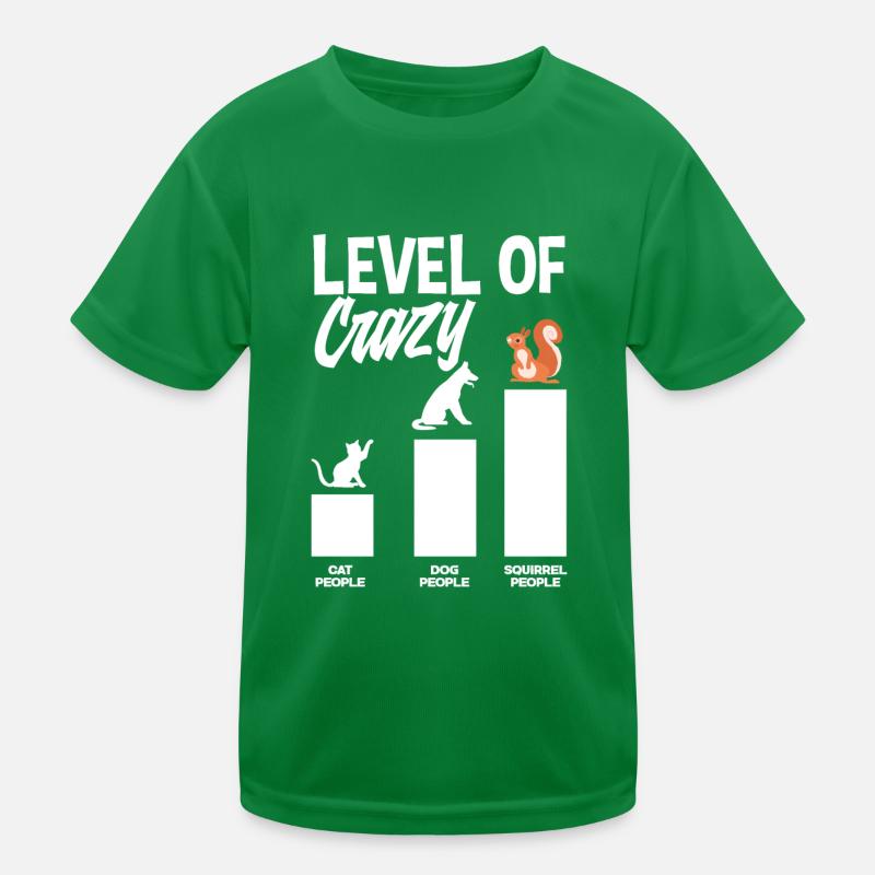 Squirrel Kids Functional T-Shirt