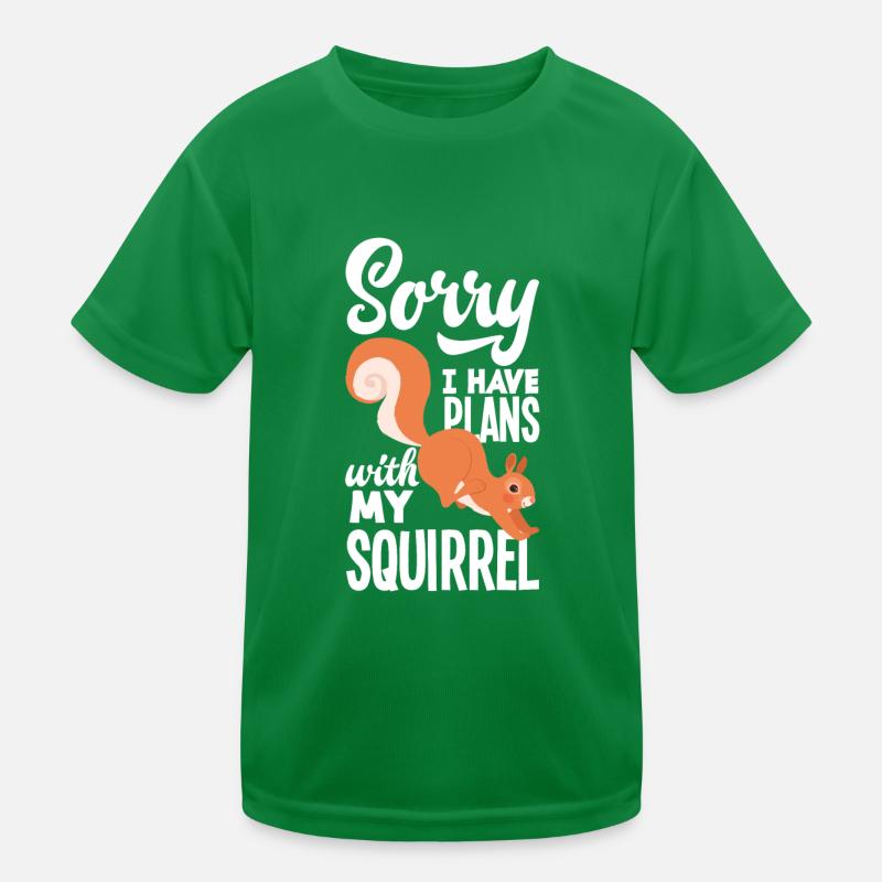 Squirrel Kids Functional T-Shirt
