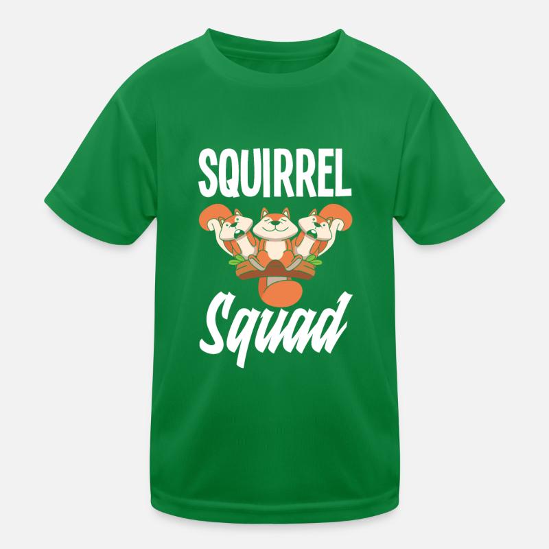 Squirrel Kids Functional T-Shirt