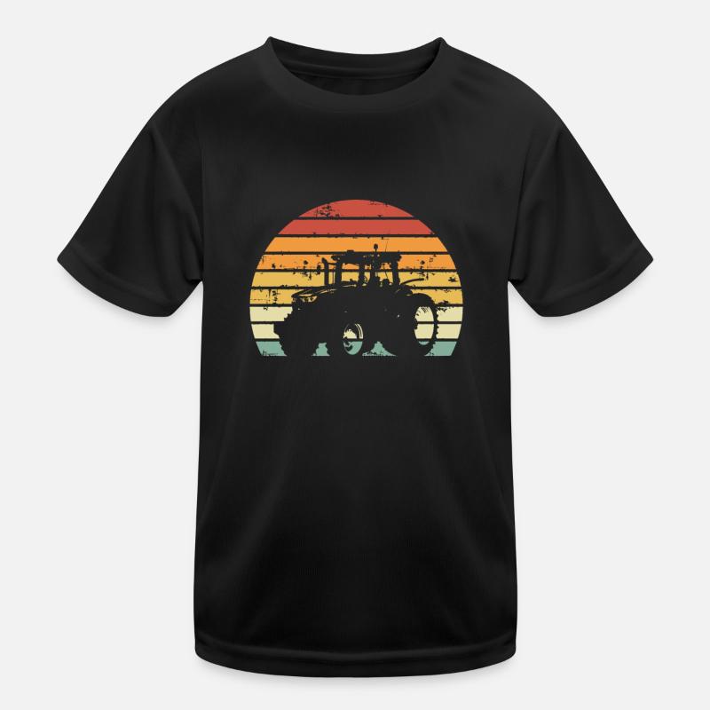 Machine agricole rétro vintage T-shirt sport Enfant