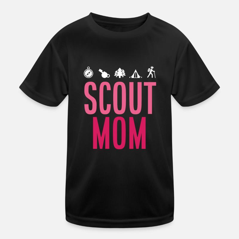 Pfadfinder Mama Kinder Funktions-T-Shirt