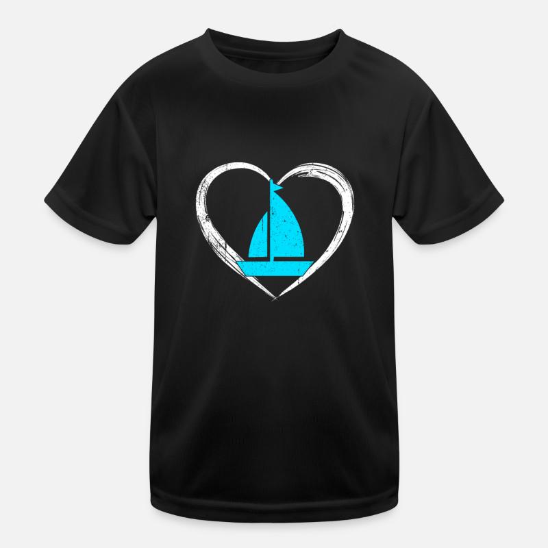 Amour de la voile T-shirt sport Enfant