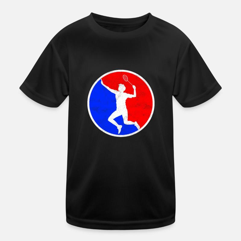 Badminton Logo Kids Functional T-Shirt