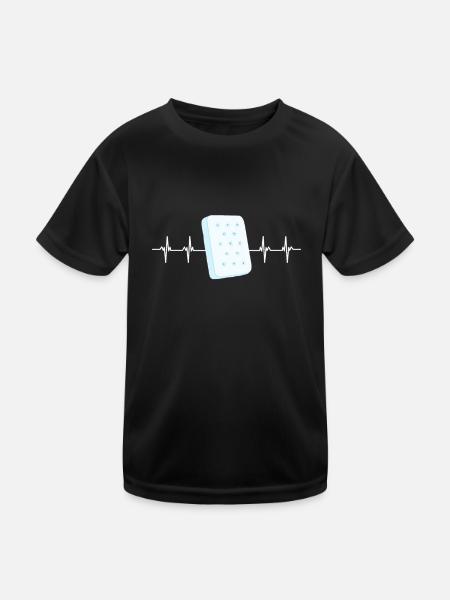 Best Salesman Bed Mattress Doctor - Kinder Funktions-T-Shirt - Schwarz - Vorne