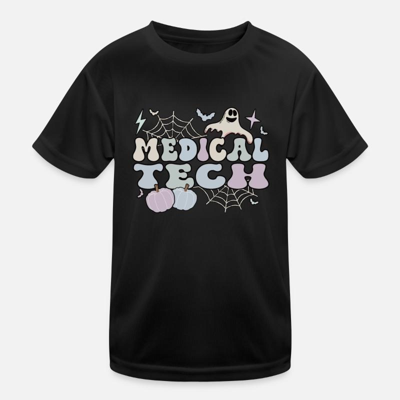 Medical Tech Halloween Med Lab Technologist Gifts Kinder Funktions-T-Shirt