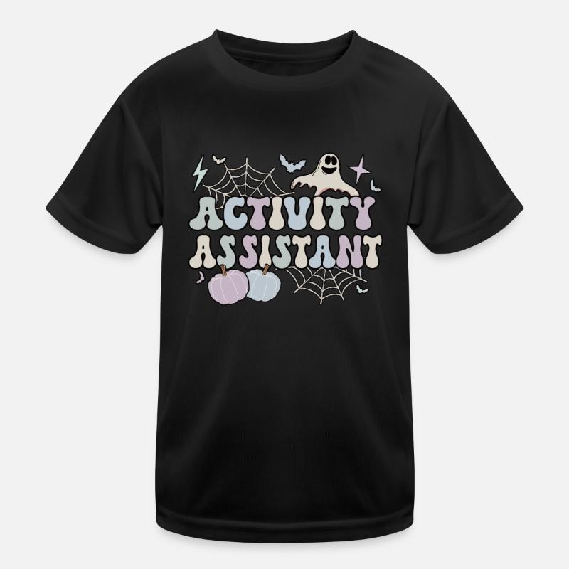 Activity Assistant Activity Professional Halloween Kinder Funktions-T-Shirt