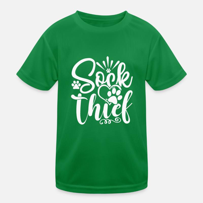Sock Thief Kids Functional T-Shirt