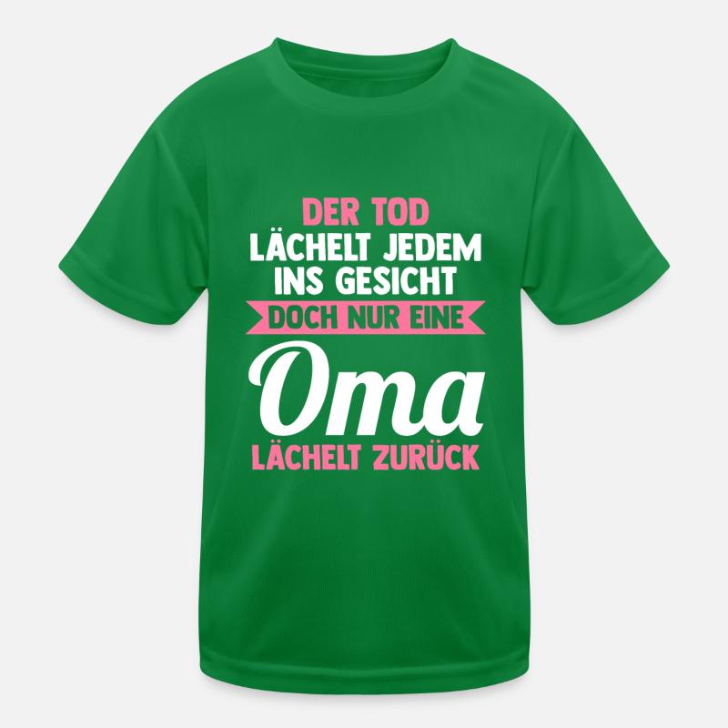 Großmutter Großmama Omi Oma Kinder Funktions-T-Shirt
