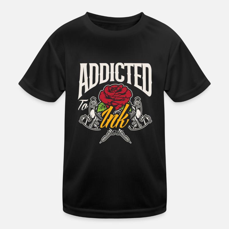Tatouage Tatouage Tatouage Hobby Cadeau T-shirt sport Enfant