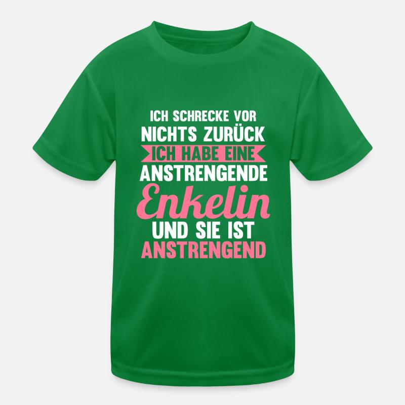 Großmutter Großmama Omi Oma Kinder Funktions-T-Shirt