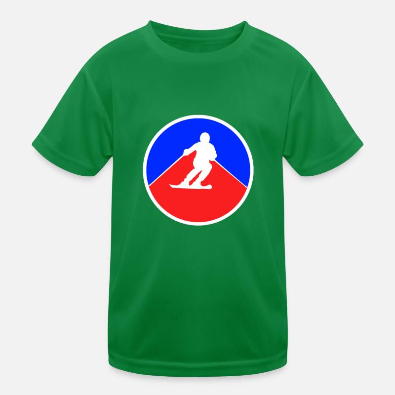 Ski Logo T-shirt sport Enfant