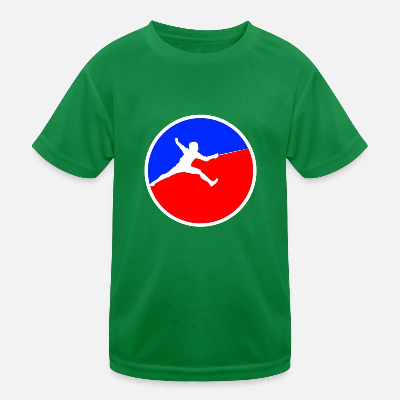 Fencing Logo Kids Functional T-Shirt