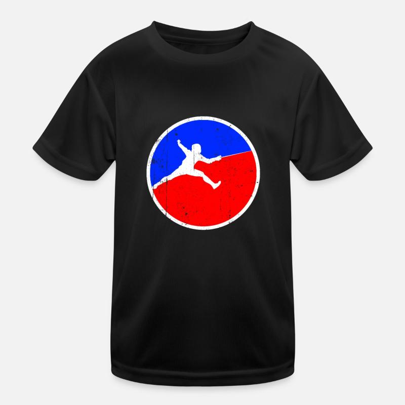 Fencing Logo Kids Functional T-Shirt
