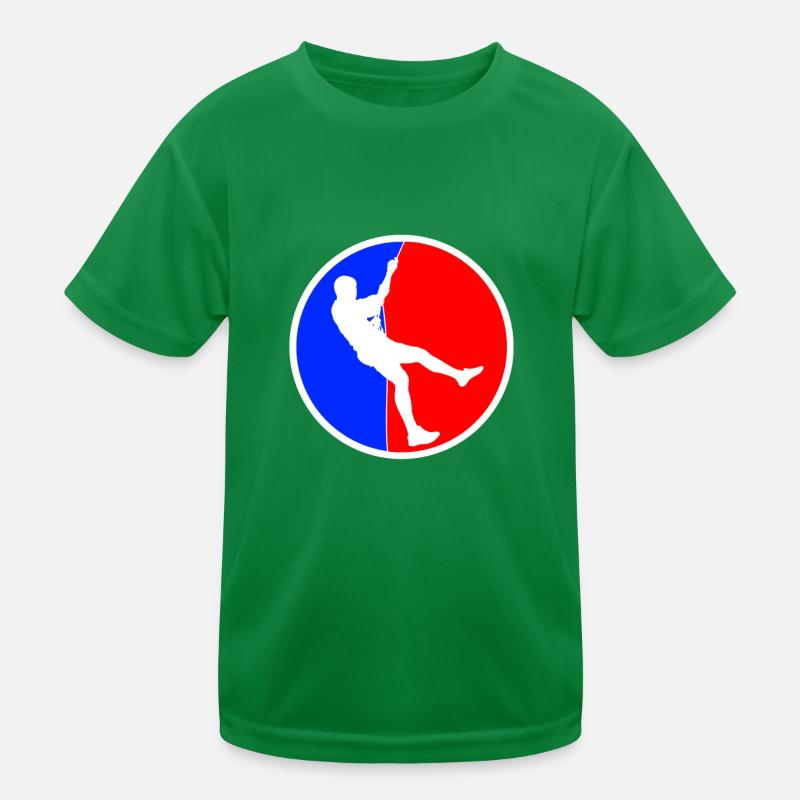 Climbing Logo Kids Functional T-Shirt