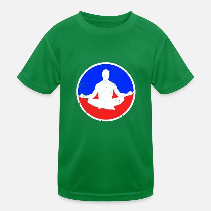 Logo de méditation T-shirt sport Enfant