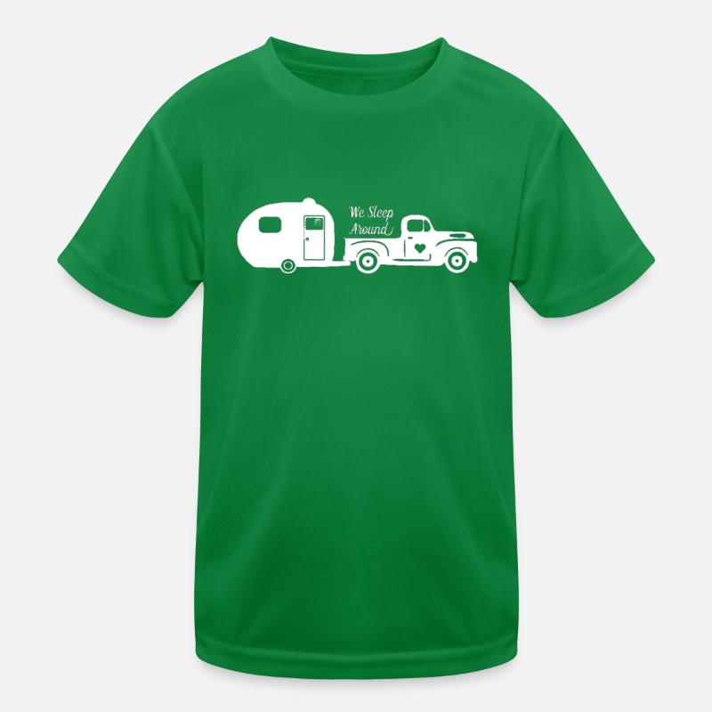 We sleep around Kids Functional T-Shirt