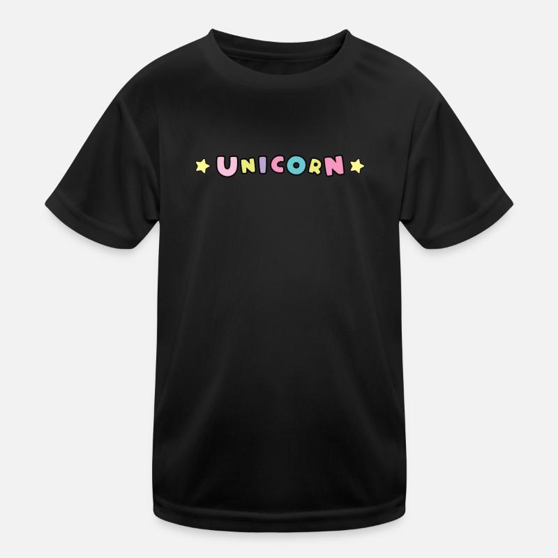 Licorne Einhorn T-shirt sport Enfant