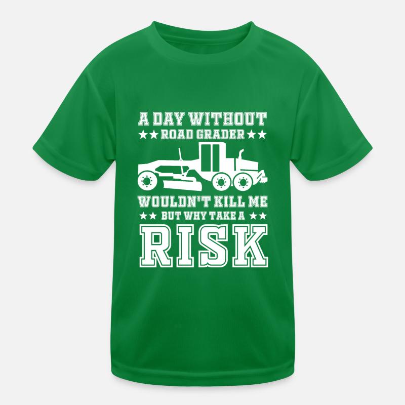 Funny Grader Driver Quote Kids Functional T-Shirt