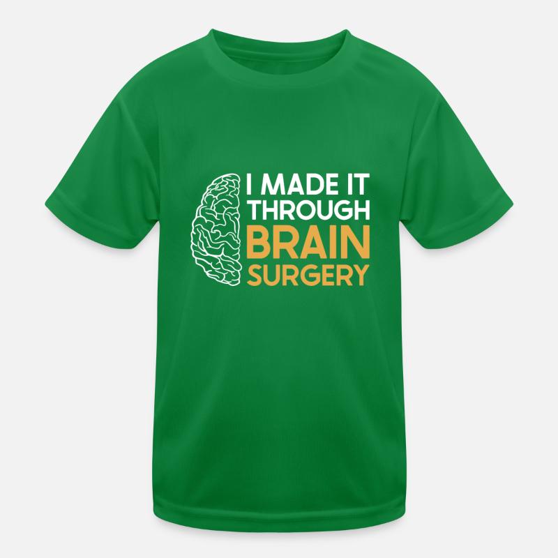 Brain Surgery Joke Brain Surgery Awareness Gift Kinder Funktions-T-Shirt