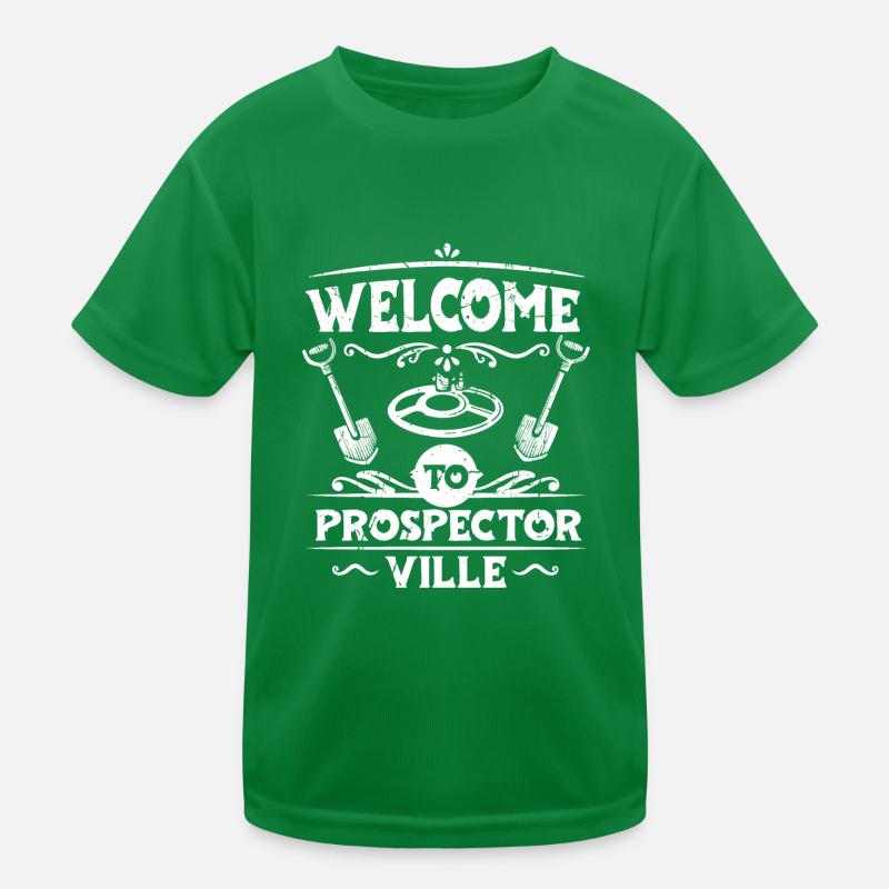Prospectors Digging Treasure Kids Functional T-Shirt