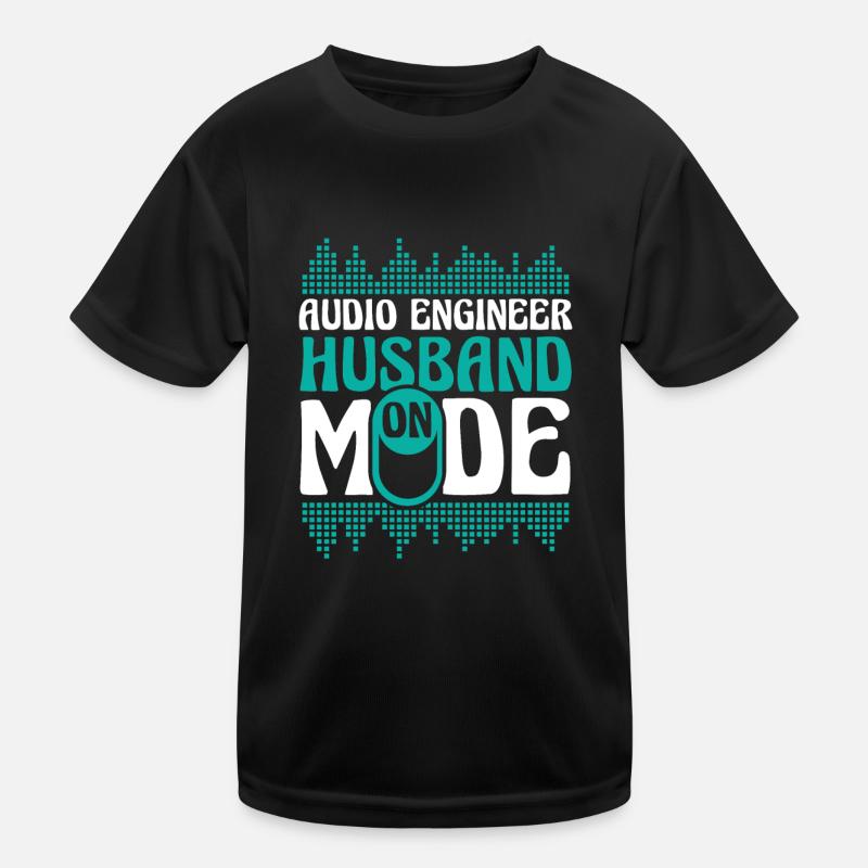 Sound Engineer Sound Engineer Husband Kids Functional T-Shirt
