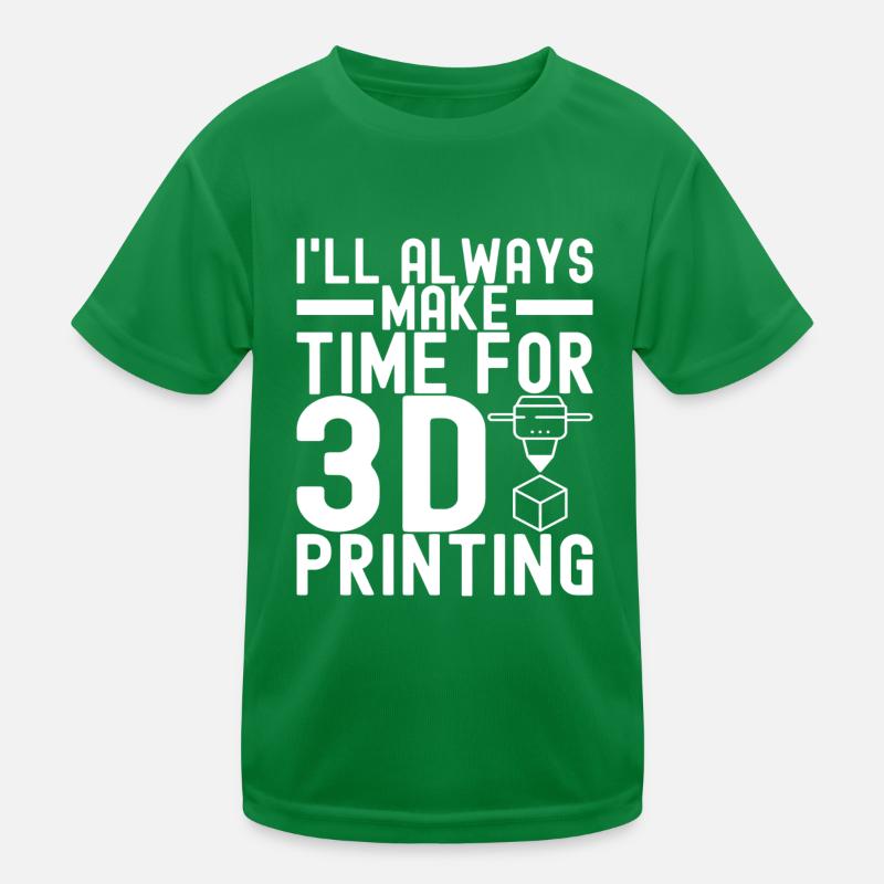 Impression 3D T-shirt sport Enfant