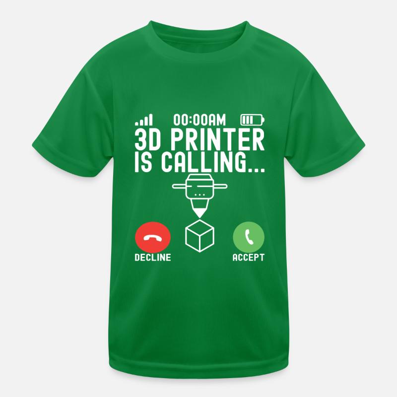 Impression 3D T-shirt sport Enfant
