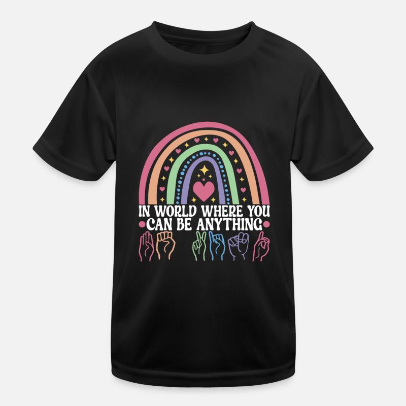 Deaf Deaf Mute Deaf Kids Functional T-Shirt