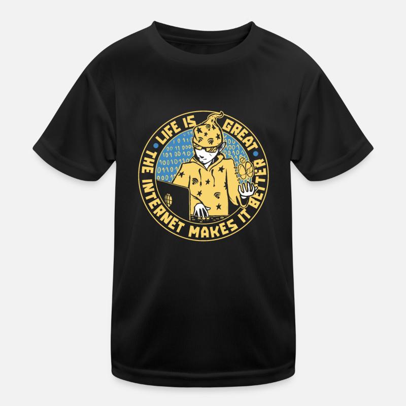 Web Entwickler Webdeveloper Web-Entwickler Kinder Funktions-T-Shirt