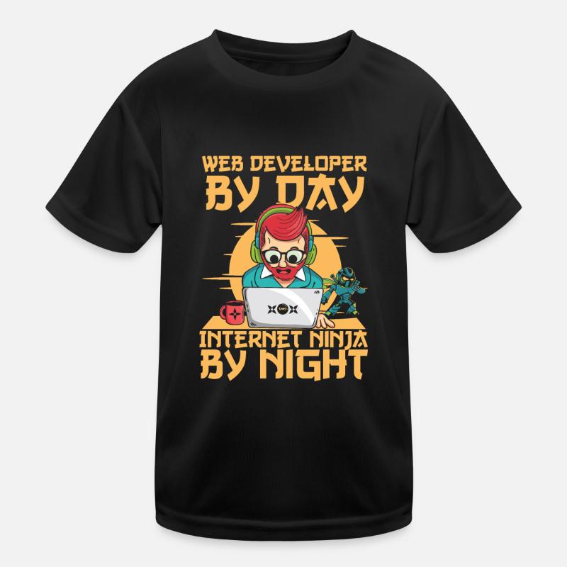 Développeur Web Développeur Web Développeur Web T-shirt sport Enfant