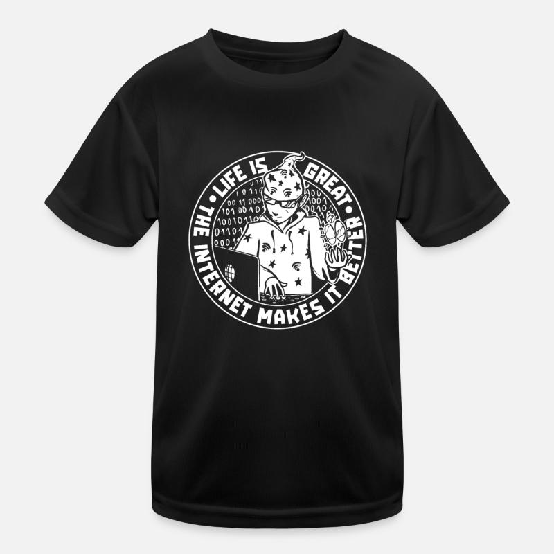 Web Entwickler Webdeveloper Web-Entwickler Kinder Funktions-T-Shirt