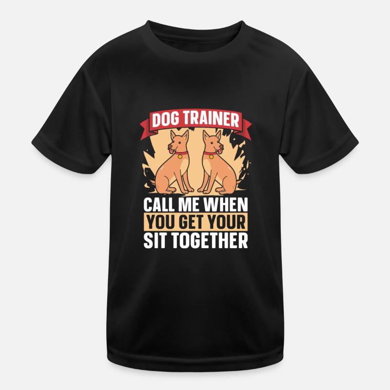 Dresseur de chiens Dresseur de chiens T-shirt sport Enfant